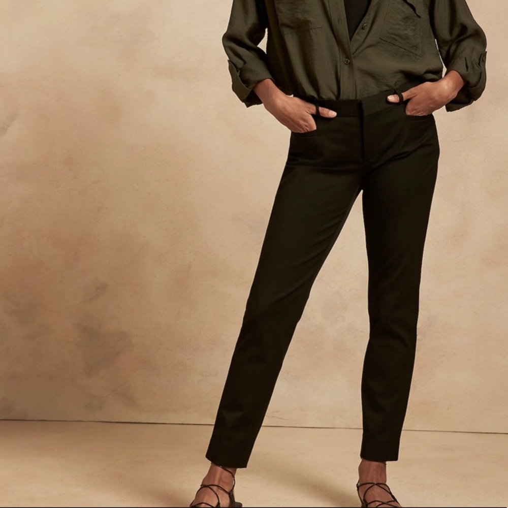 Banana republic Petite Sloan Slim Ankle Pant